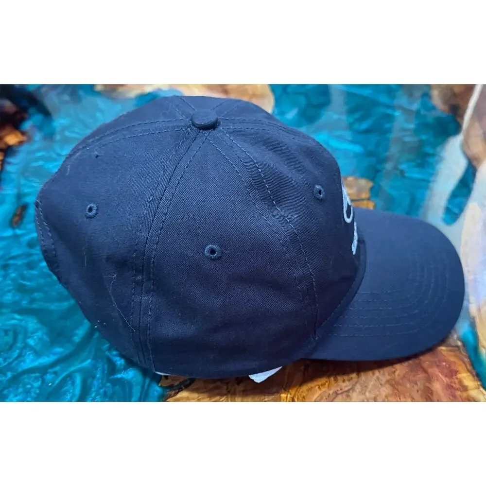 Subaru Black Hat Cap Snap Back One Size Car Embroidered Logo